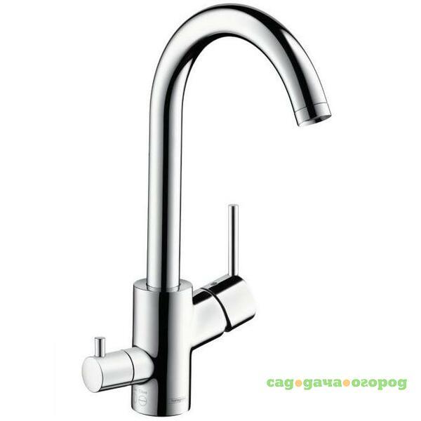 Фото Смеситель для кухни Hansgrohe Talis S Variarc 14872000 с запорным вентилем для посудомоечной машины