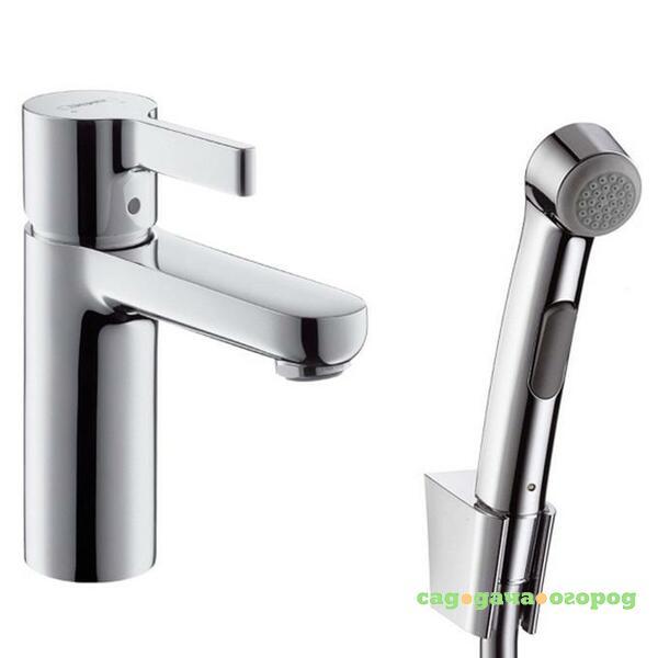 Фото Смеситель с гигиеническим душем Hansgrohe Metris S 31160000