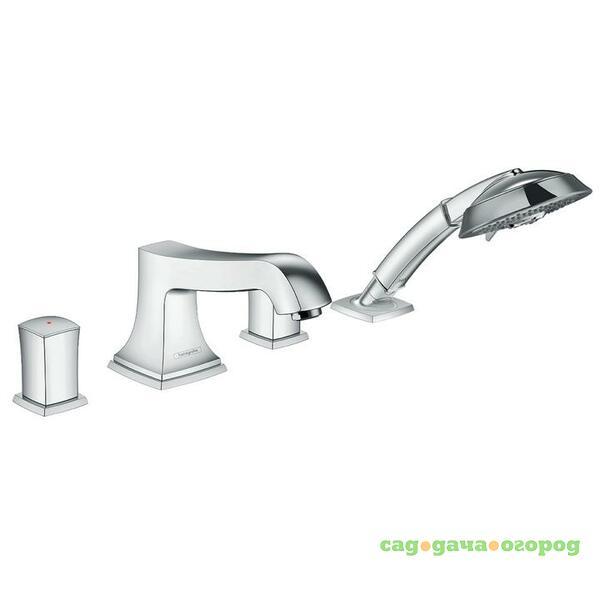 Фото Смеситель на борт ванны Hansgrohe Metropol Classic 31315000