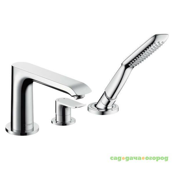 Фото Смеситель на борт ванны Hansgrohe Metris 31190000