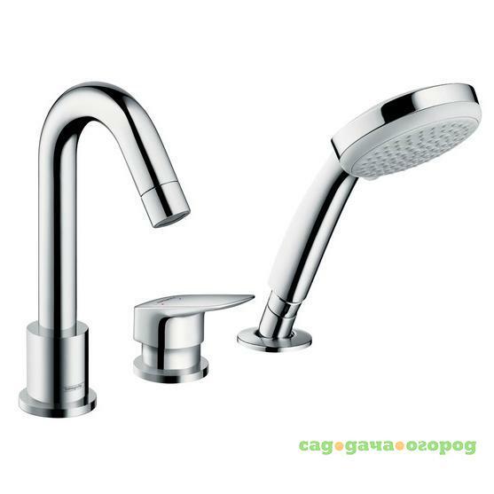 Фото Смеситель на борт ванны Hansgrohe Logis 71313000