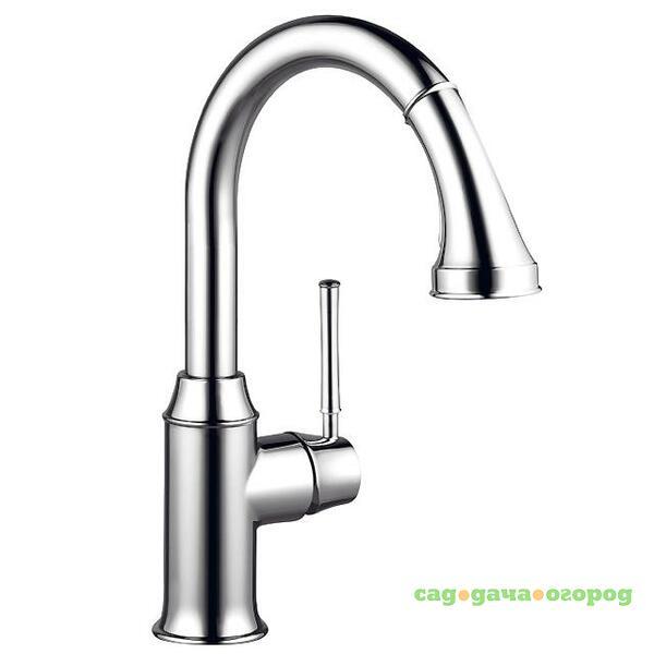 Фото Смеситель для кухни Hansgrohe Talis Classic 14863000 с выдвижным изливом