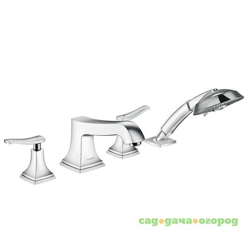 Фото Смеситель на борт ванны Hansgrohe Metropol Classic 31441000