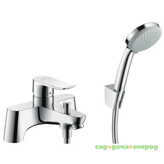 Фото Смеситель на борт ванны Hansgrohe Metris 31422000