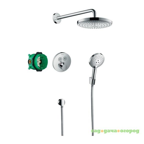 Фото Душевой комплект Hansgrohe Raindance S 27297000 с термостатом