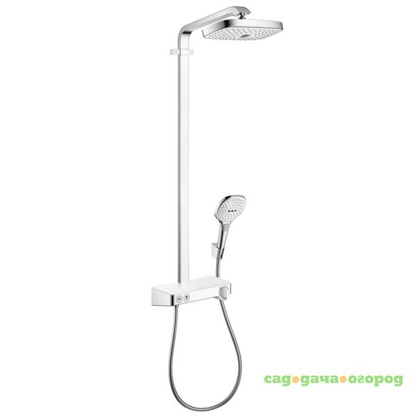 Фото Душевая система с термостатом Hansgrohe Raindance Select E 300 Showerpipe 27126400