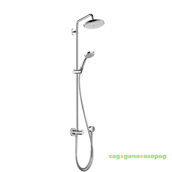 Фото Душевой гарнитур Hansgrohe Croma 220 Showerpipe 27224000