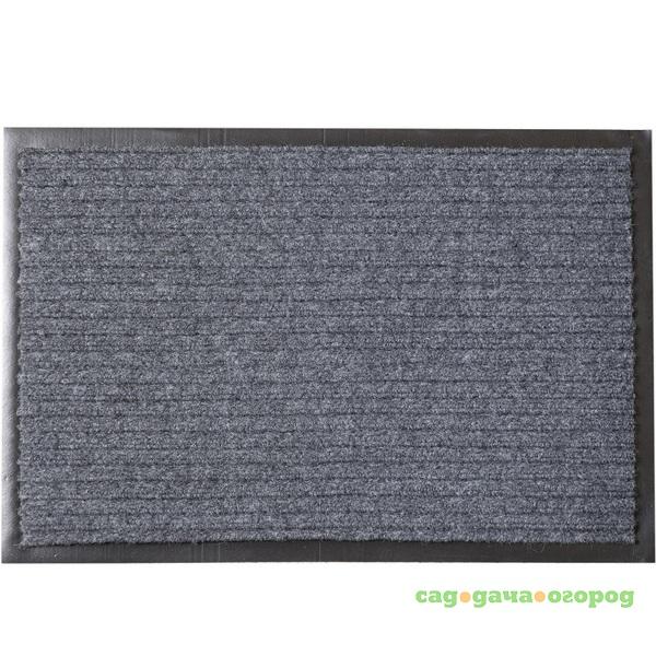 Фото Коврик влаговпитывающий Double Stripe Doormat серый 1200х2500 мм