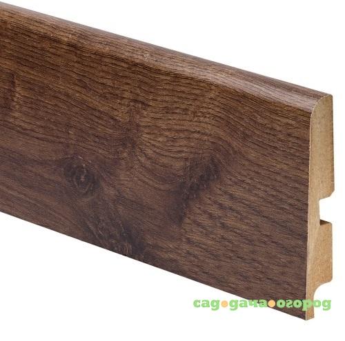 Фото Плинтус МДФ Kronopol P85 3484 Cayenne Walnut 2500х85х16 мм