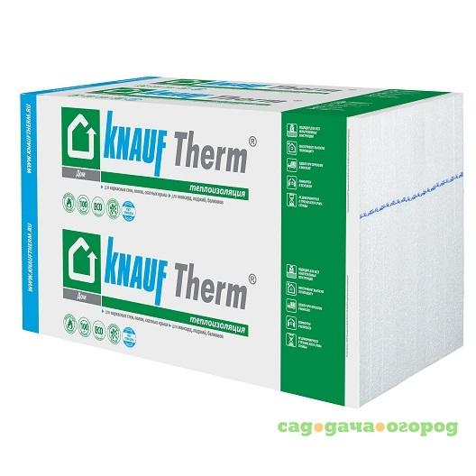 Фото Пенопласт Knauf Therm Дом 1000x600x50 мм 10 плит в упаковке