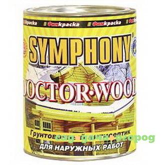 Фото Антисептик грунтовочный Symphony Doctor-wood 0,9 л