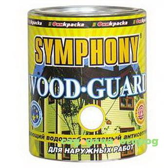 Фото Антисептик кроющий Symphony Wood Guard VC 9 л