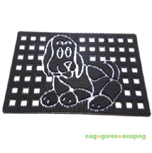 Фото Коврик резиновый перфорированный Cleanwill DRP 236 Punched Puppy mat 450х750 мм