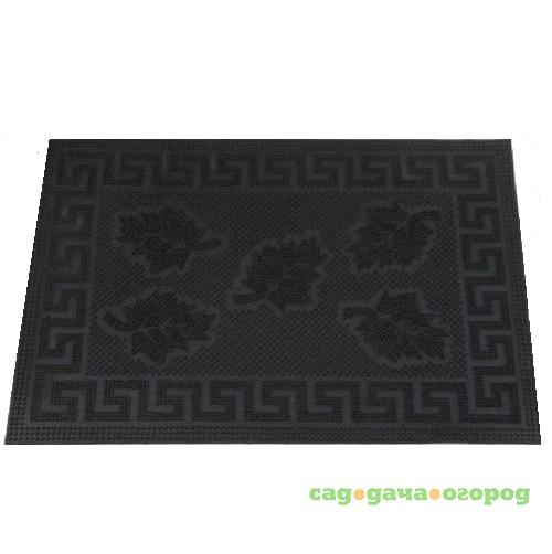 Фото Коврик резиновый с рисунком Cleanwill DRP 211 Five leaf pin mat 400х600 мм