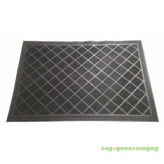 Фото Коврик резиновый с рисунком Cleanwill DRP 215 Diamond mat 400х600 мм