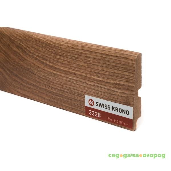 Фото Плинтус МДФ Kronopol P85 3328 Vanila Oak 2500х85х16 мм