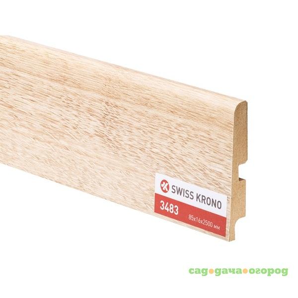 Фото Плинтус МДФ Kronopol P85 3483 Curry Oak 2500х85х16 мм