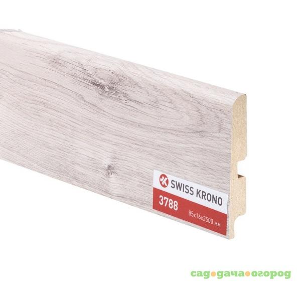 Фото Плинтус МДФ Kronopol P85 3788 Atlantic Oak 2500х85х16 мм