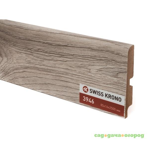 Фото Плинтус МДФ Kronopol P85 3946 Lavender Oak 2500х85х16 мм