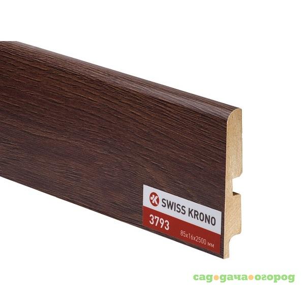 Фото Плинтус МДФ Kronopol P85 3793 Adriatic Oak 2500х85х16 мм