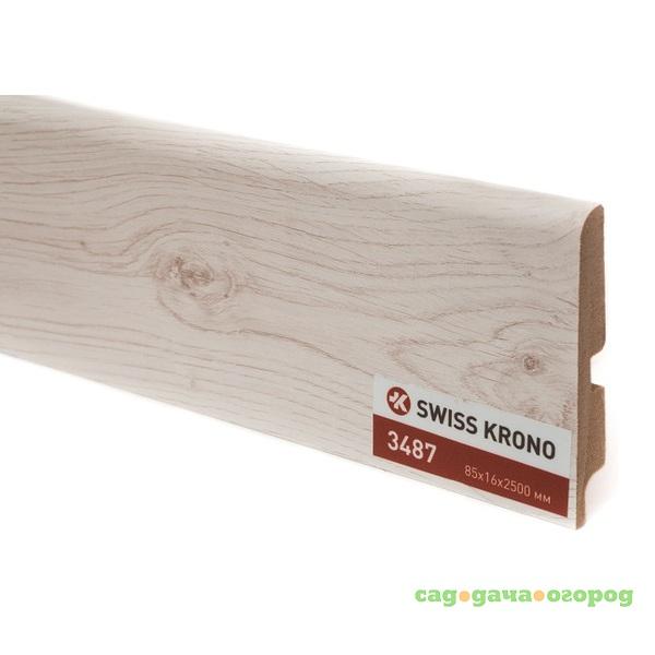 Фото Плинтус МДФ Kronopol P85 3487 Bolero Oak 2500х85х16 мм