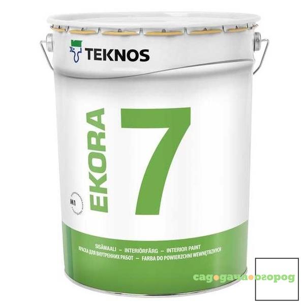 Фото Краска для внутренних работ Teknos Ekora 7 РМ3 18 л