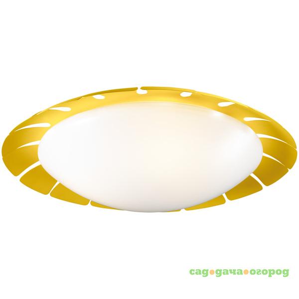 Фото Люстра потолочная Odeon Light Zita 2753/3C желтая E14 3х13W 220V