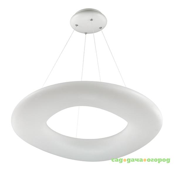 Фото Люстра подвесная Odeon Light Aura 4064/80L белая LED 80W 220V