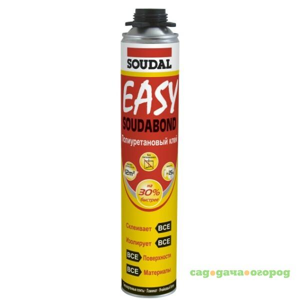 Фото Клей полиуретановый Soudal Soudabond Easy Gun 750мл