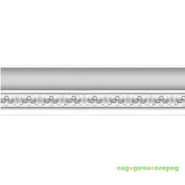 Фото Плинтус потолочный полиуретановый Decomaster DT 3 2400х102х74 мм