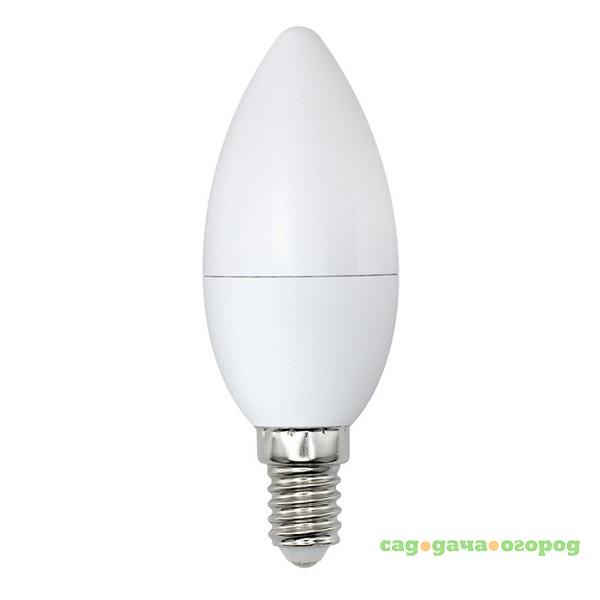 Фото Лампа светодиодная Volpe Norma LED-C37-9W/WW/E14/FR/NR 3000K
