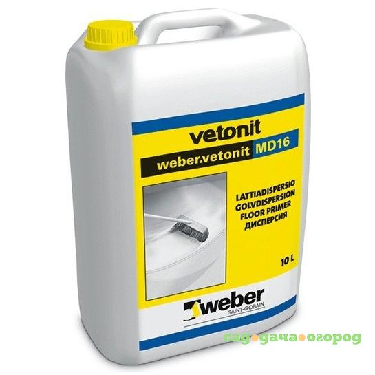 Фото Грунтовка Weber.Vetonit MD 16 10 л