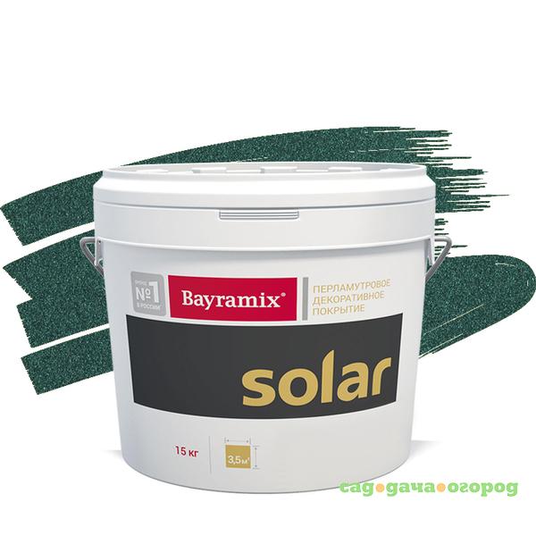 Фото Покрытие декоративное Bayramix Solar S211 бирюзовое 15 кг