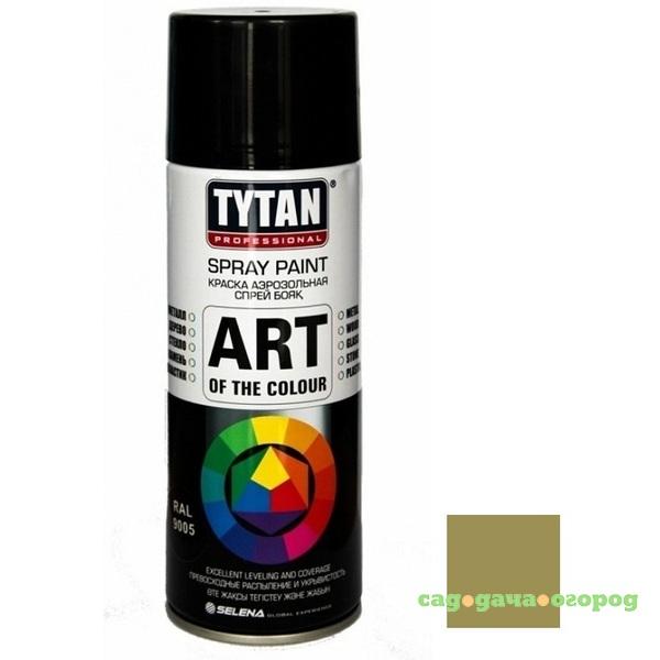 Фото Краска акриловая Tytan Professional Art of the colour аэрозольная золотая матовая 260M 400 мл