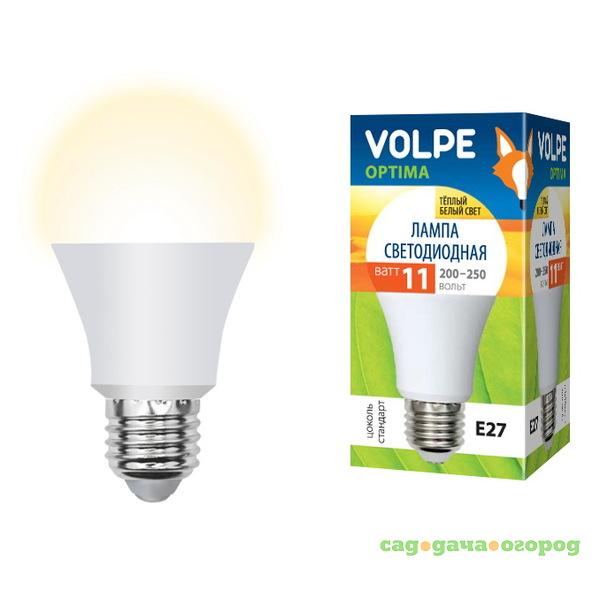 Фото Лампа светодиодная Volpe Optima LED-A60-11W/WW/E27/FR/O