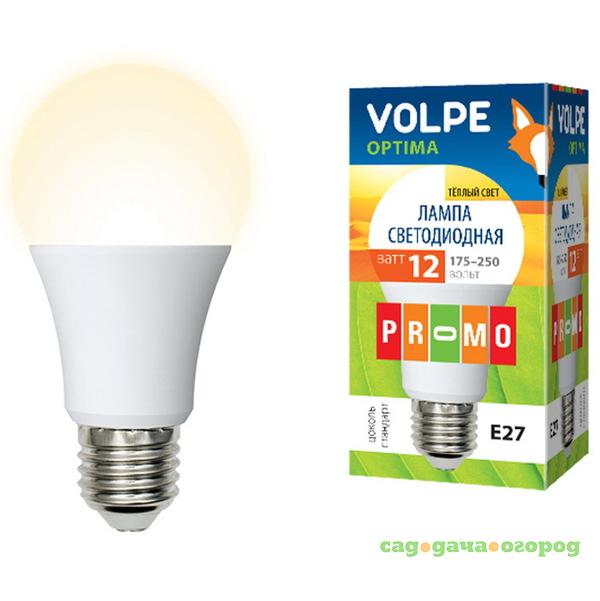 Фото Лампа светодиодная Volpe Optima LED-A60-12W/WW/E27/FR/O