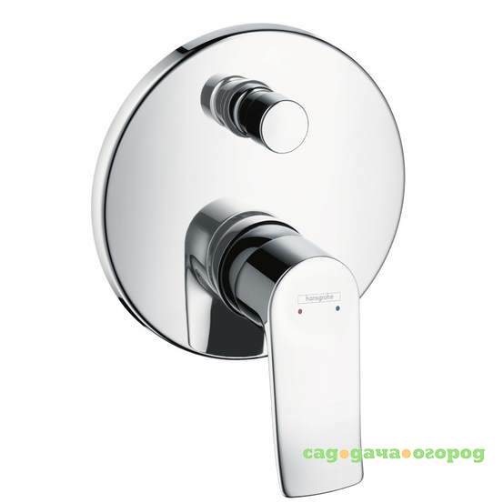Фото Смеситель для ванны Hansgrohe Metris 31487000