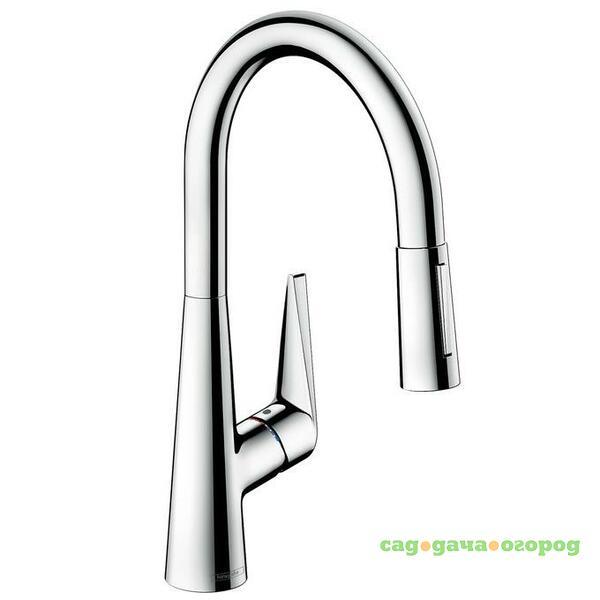 Фото Смеситель для кухни Hansgrohe Talis S 200 72813000 с выдвижным изливом