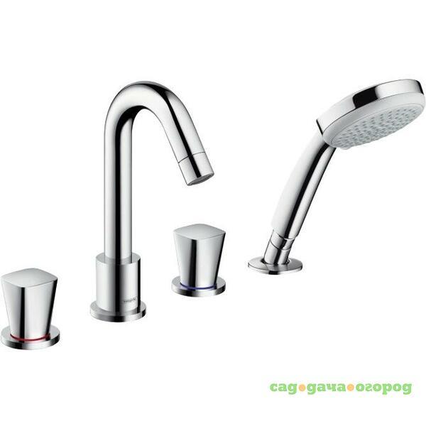 Фото Смеситель на борт ванны Hansgrohe Logis 71314000
