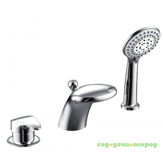 Фото Смеситель для ванны Bravat Cobra F5140197CP-1-RUS