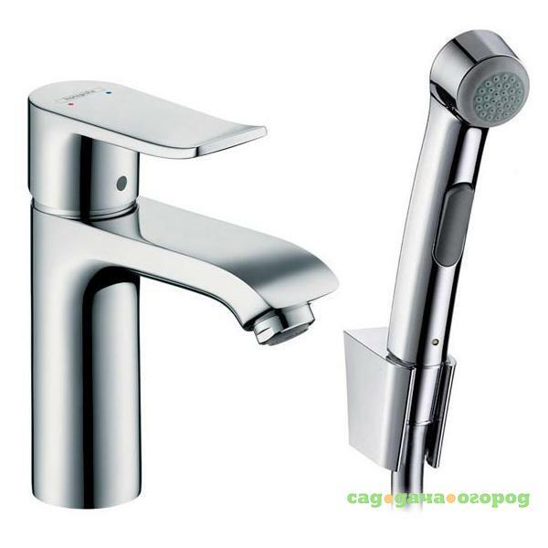 Фото Смеситель для биде Hansgrohe Talis Metris 31285000 с гигиеническим душем