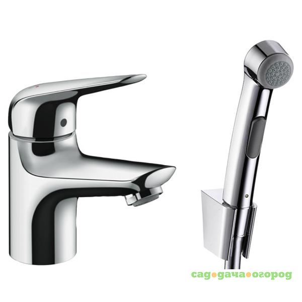 Фото Смеситель для биде Hansgrohe Novus 71144000 c гигиеническим душем