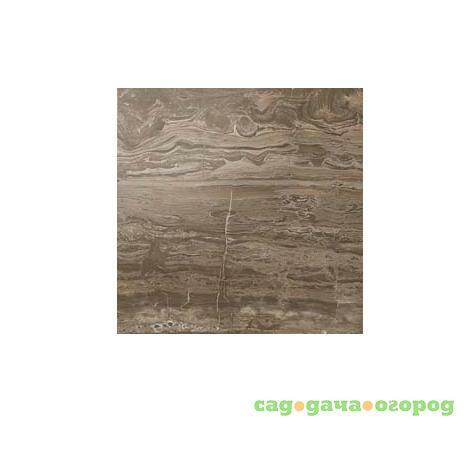 Фото Вставка из керамогранита Atlas Concorde Supernova Marble Woodstone Taupe Bottone Lappato 73х73 мм