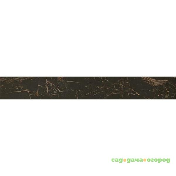 Фото Плинтус из керамогранита Atlas Concorde Supernova Marble Frappuccino Dark Battiscopa 600х73 мм