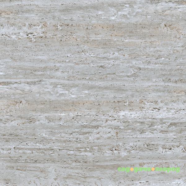 Фото Керамогранит Idalgo Granite Stone Travertine серый структурный 1200х1200 мм