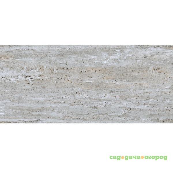 Фото Керамогранит Idalgo Granite Stone Travertine серый структурный 1200х599 мм