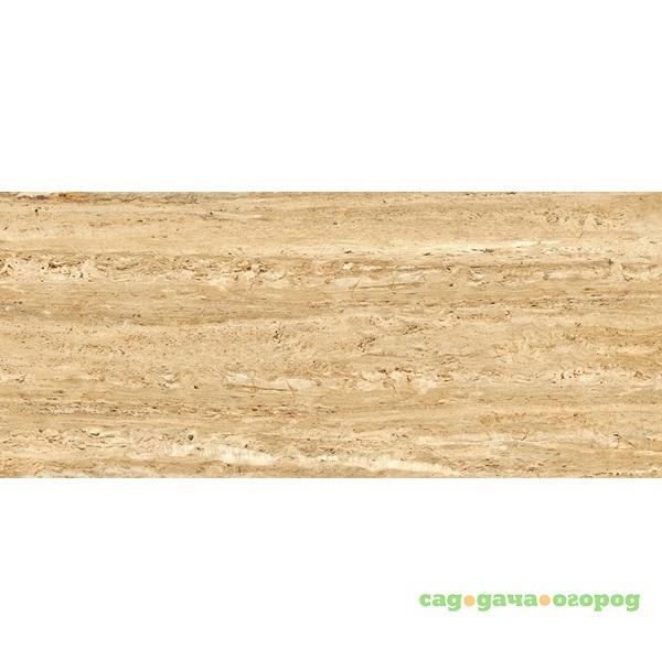 Фото Керамогранит Idalgo Granite Stone Travertine Медовый структурный 1200х599 мм