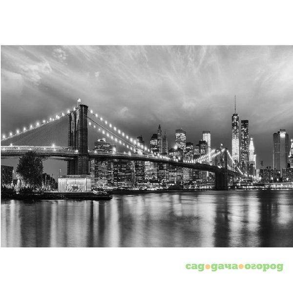 Фото Фотообои бумажные Komar Brooklyn B/W 8-934 3,68х2,54 м