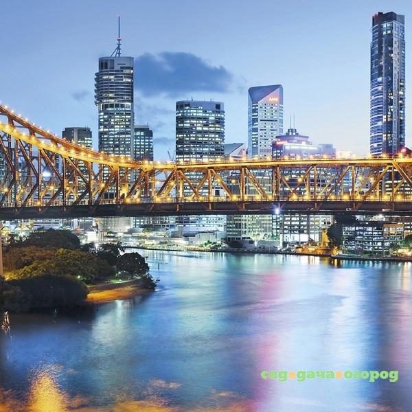 Фото Фотообои флизелиновые Komar Brisbane XXL2-010 3,68х1,24 м