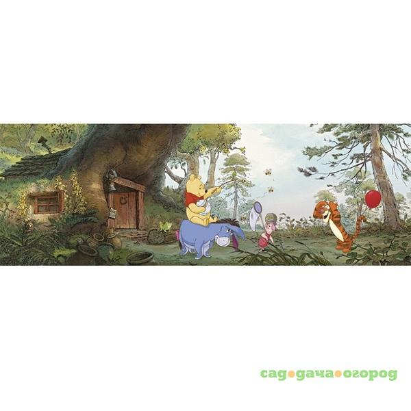 Фото Фотообои бумажные Komar Pooh's House 4-413 3,68x1,27 м